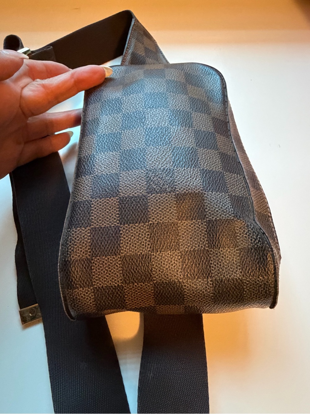 Louis Vuitton Damier Ebene Geronimos Belt Bag - Picture 3 of 12